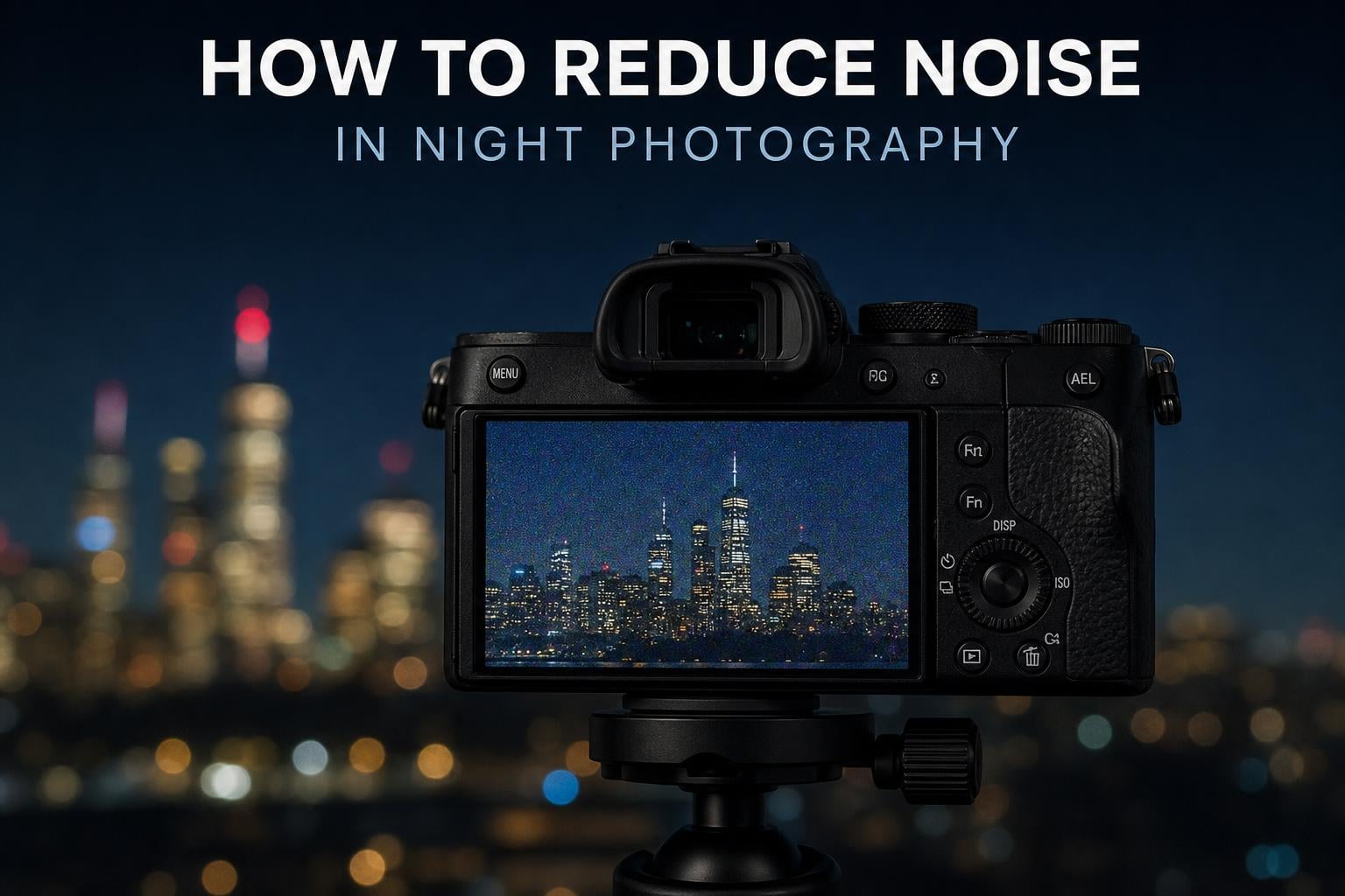 Why Does My Night Photo Look Grainy Even at a Low ISO?