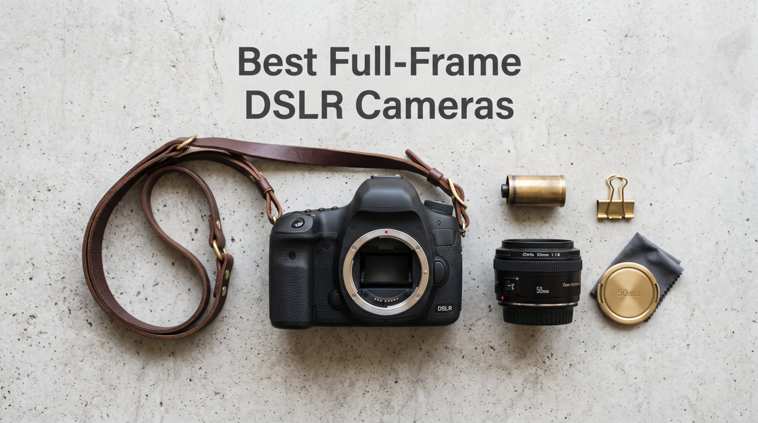 Best Full-Frame DSLR Cameras
