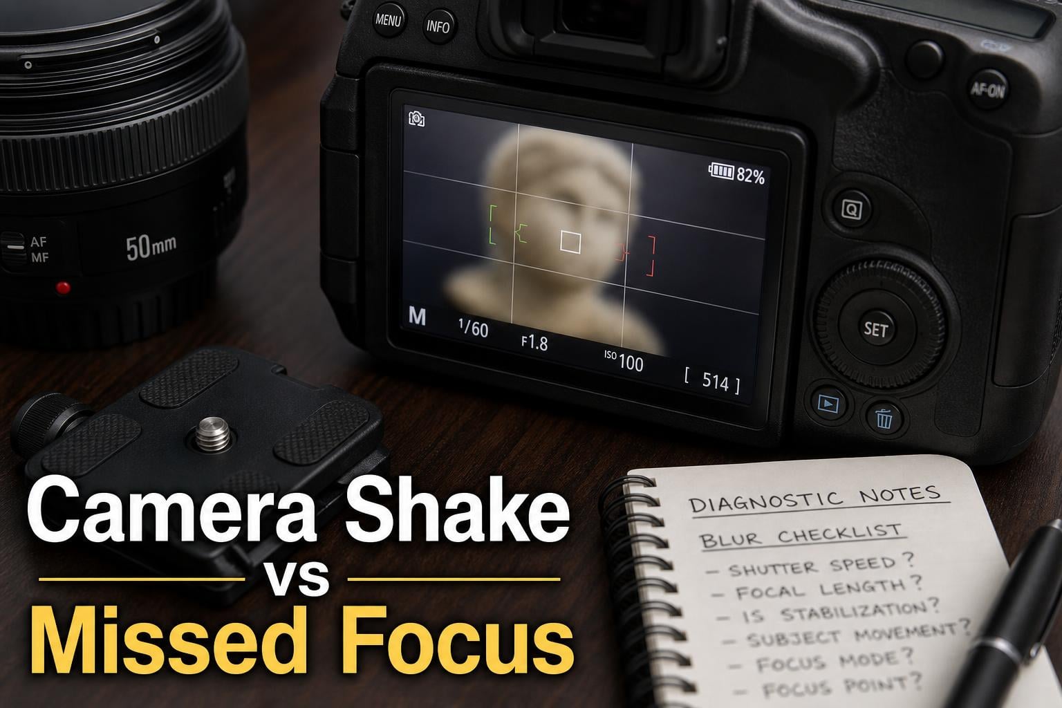 How to Tell If a Blurry Photo Is Camera Shake or Missed Focus