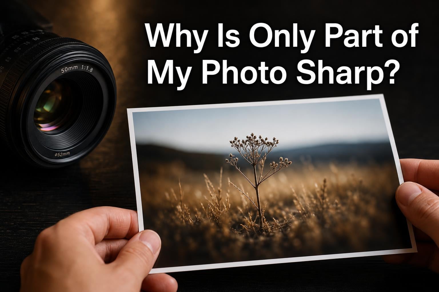 Why Is Only Part of My Photo Sharp and the Rest Soft?