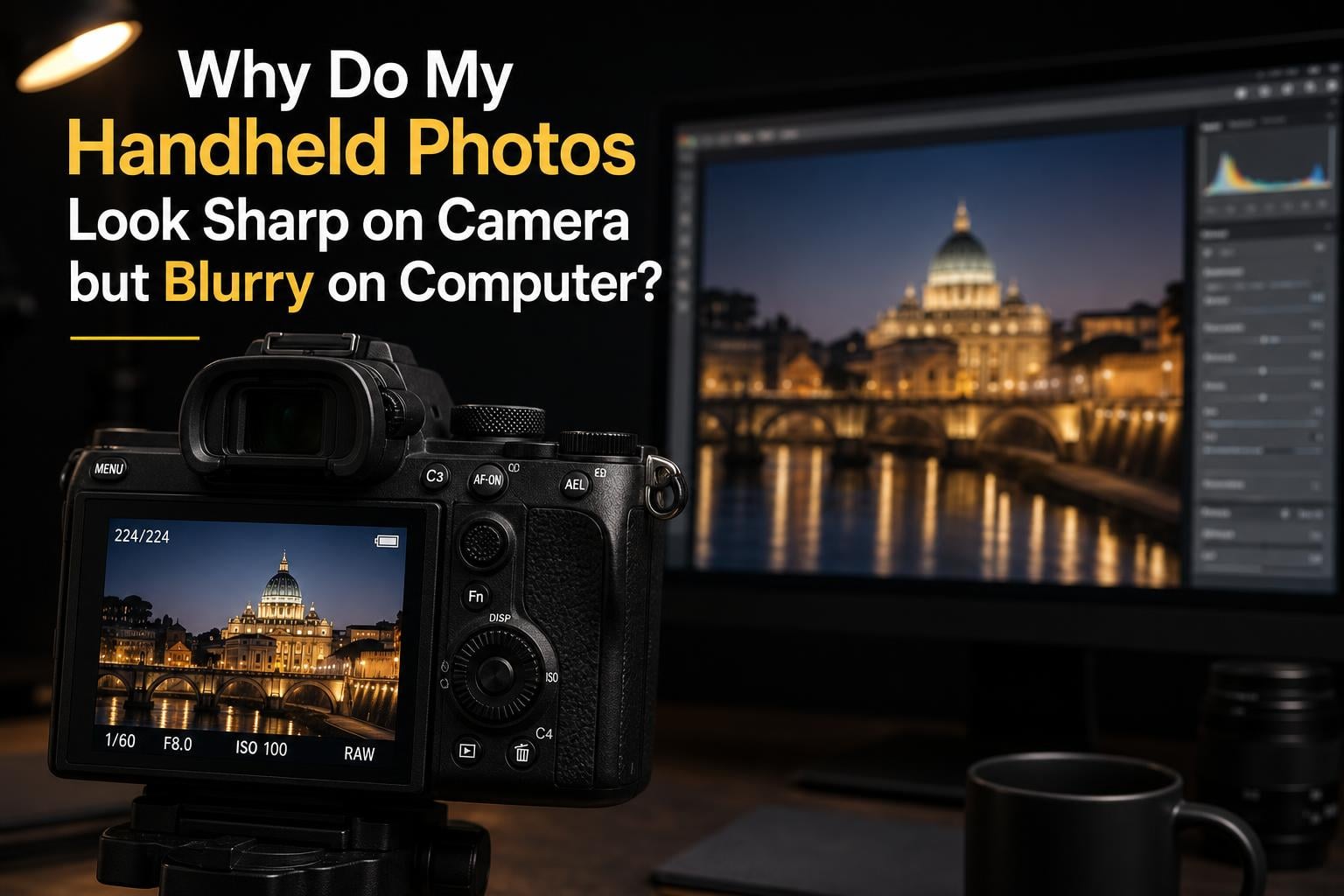 Why Do My Handheld Photos Look Sharp on the Camera but Blurry on the Computer?