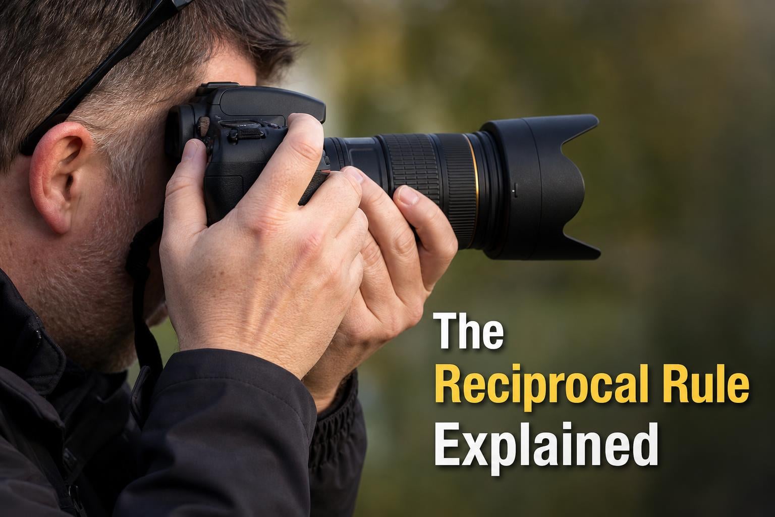 How the Reciprocal Rule Helps You Avoid Blurry Handheld Shots