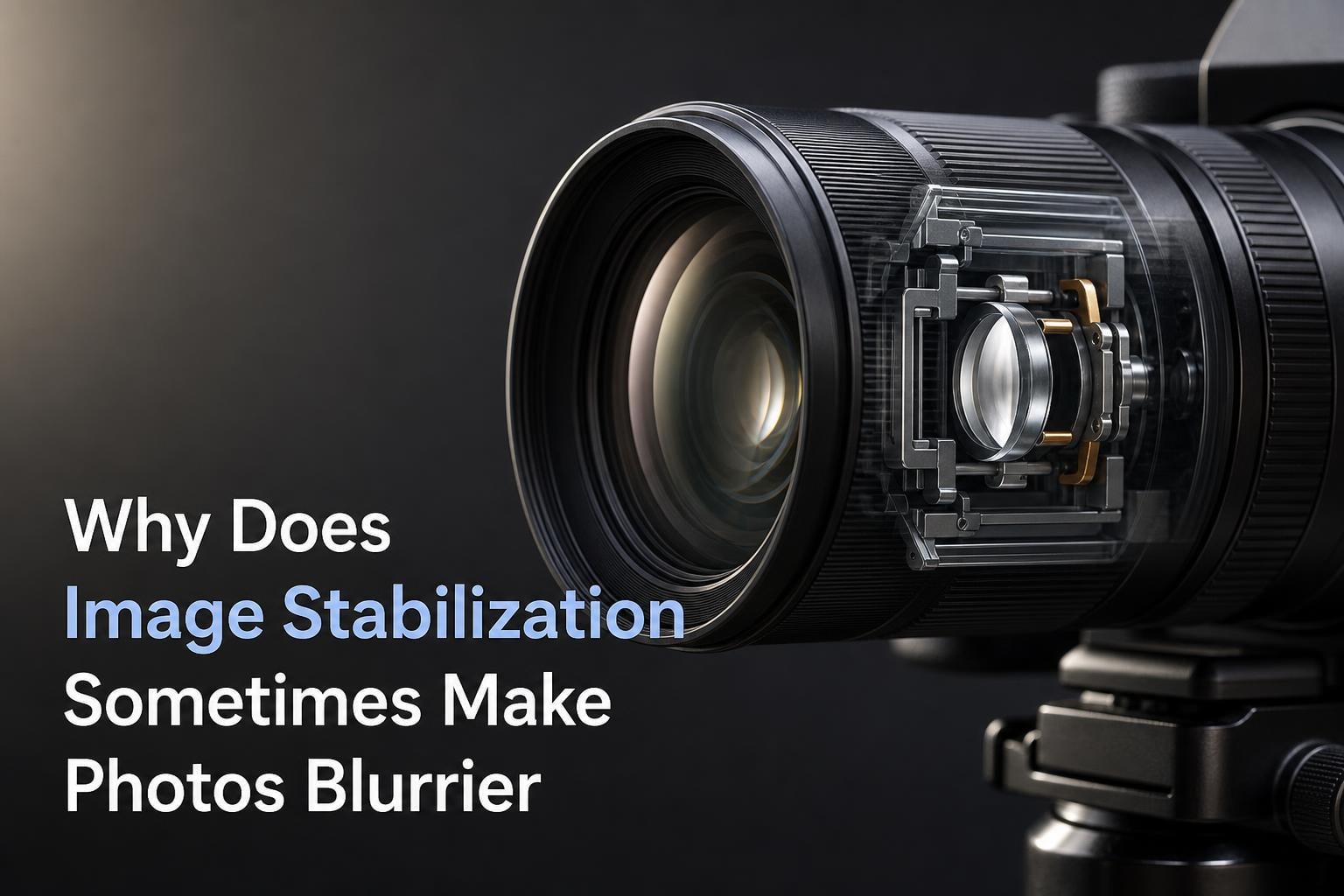 Why Does Image Stabilization Sometimes Make Photos Blurrier?