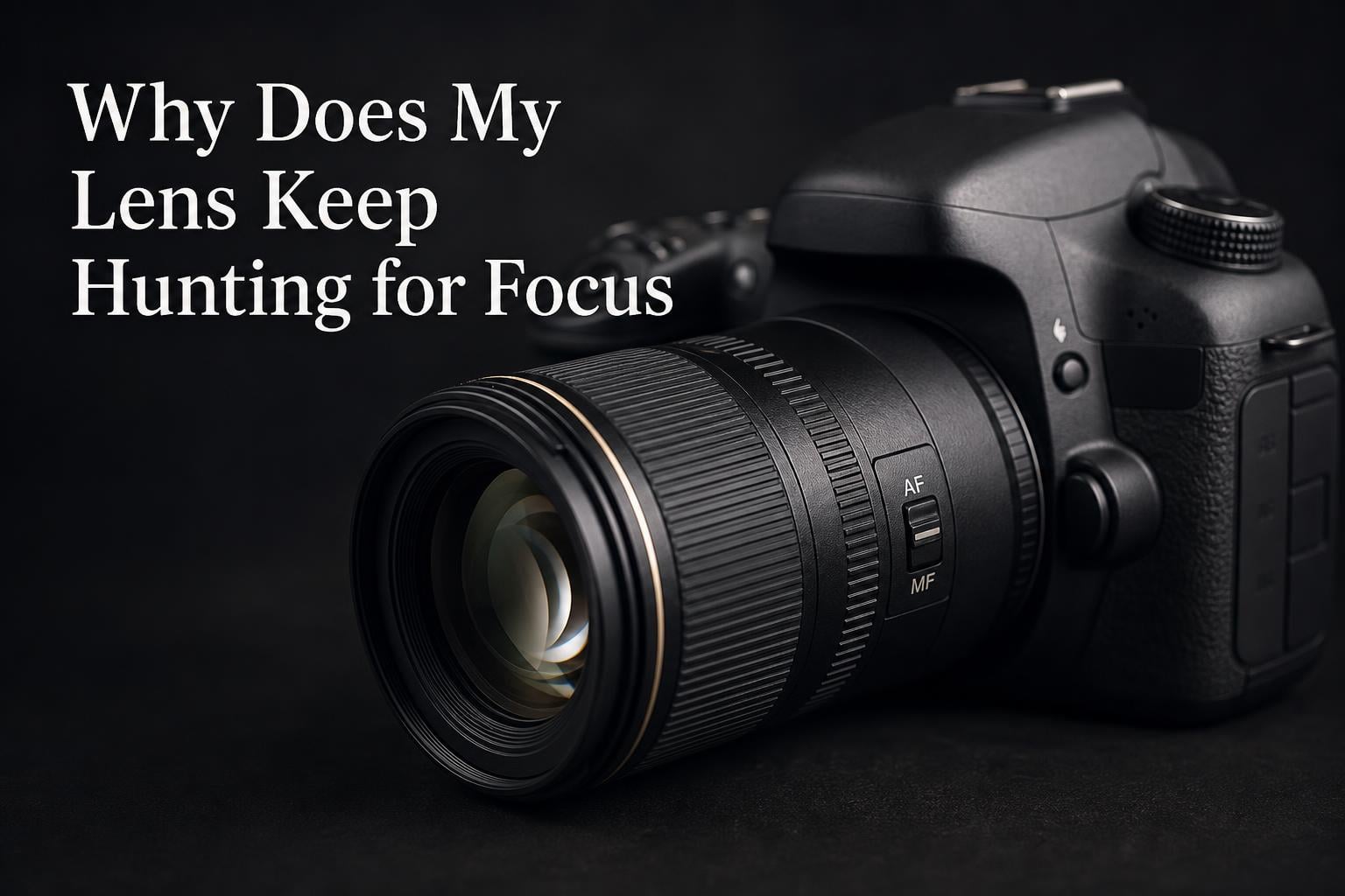 Why Does My Lens Keep Hunting for Focus and Never Locks On?