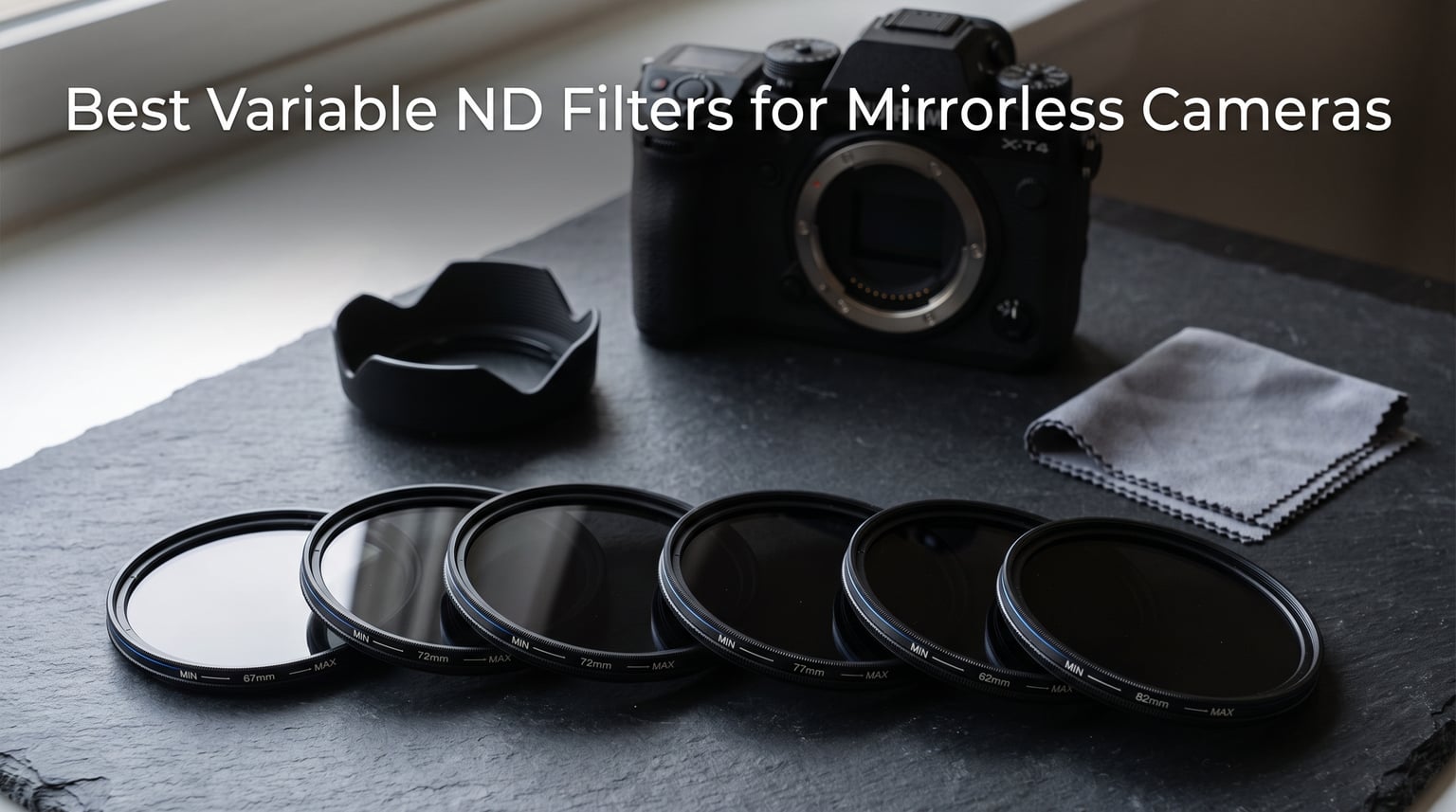 Best Variable ND Filters for Mirrorless Cameras