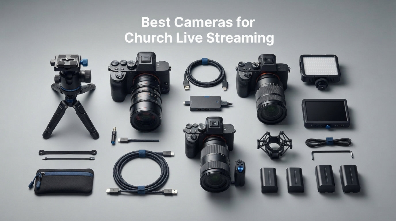 Best Cameras for Church Live Streaming