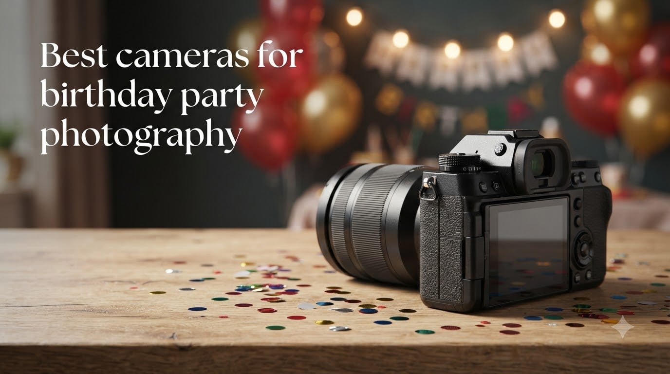 Best cameras for birthday party photography
