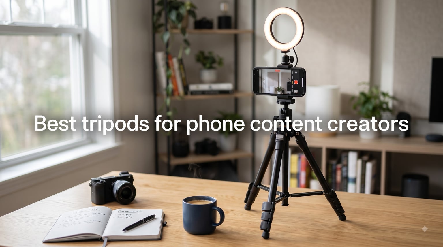 Best tripods for phone content creators