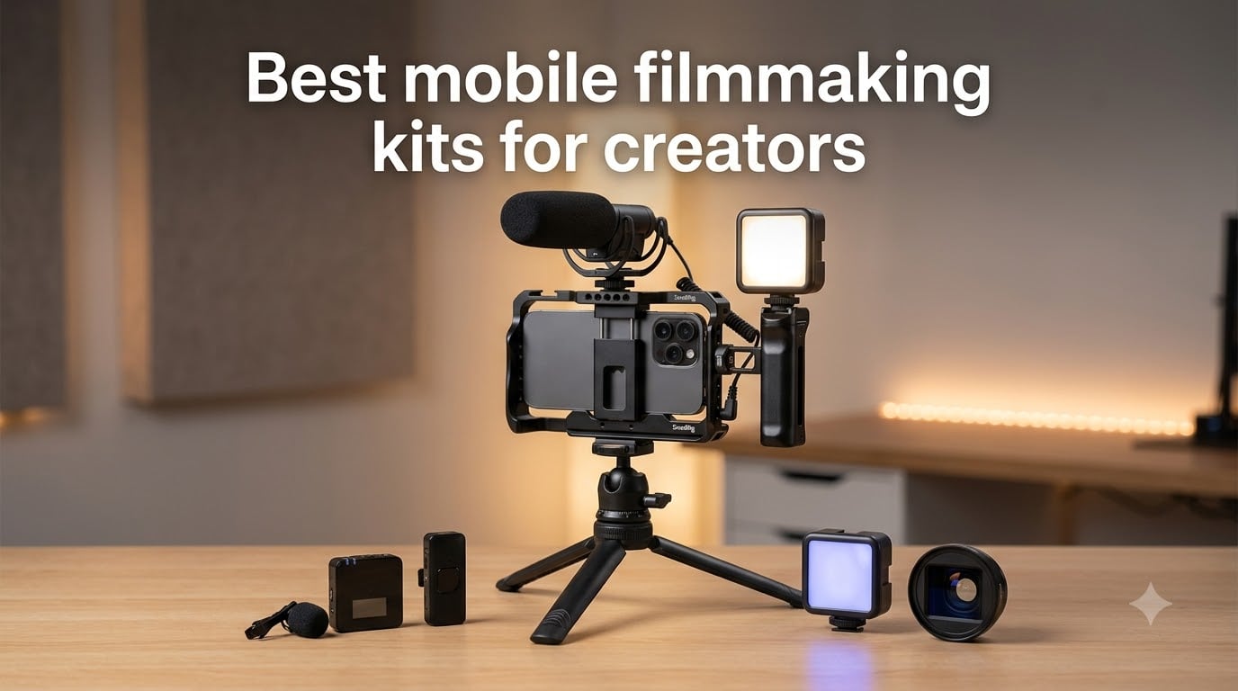 Best mobile filmmaking kits for creators