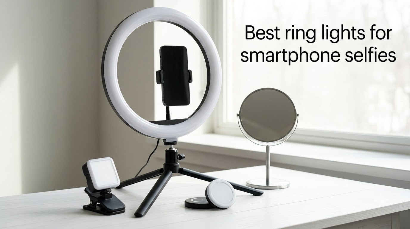 Best ring lights for smartphone selfies