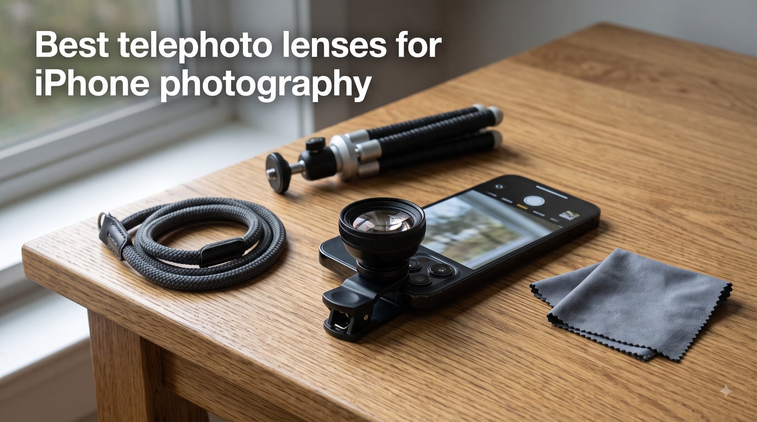 Best telephoto lenses for iPhone photography