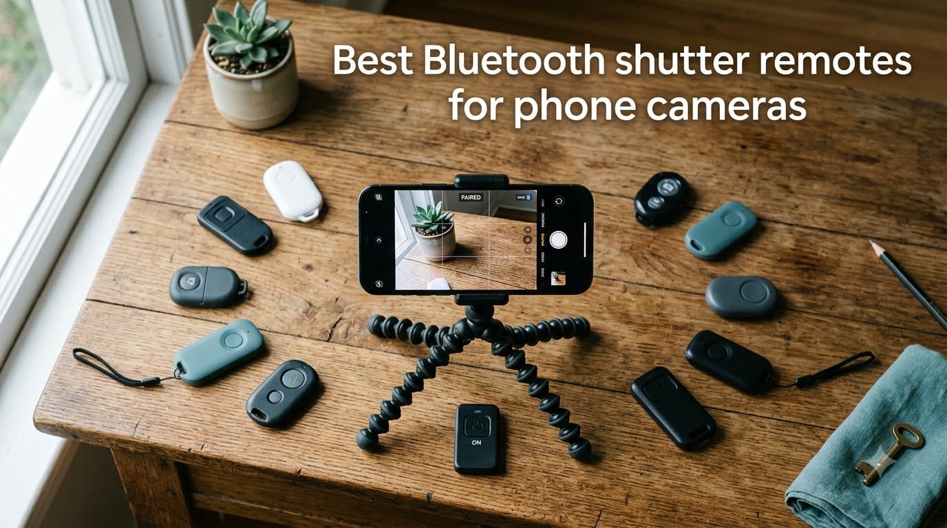 Best Bluetooth shutter remotes for phone cameras