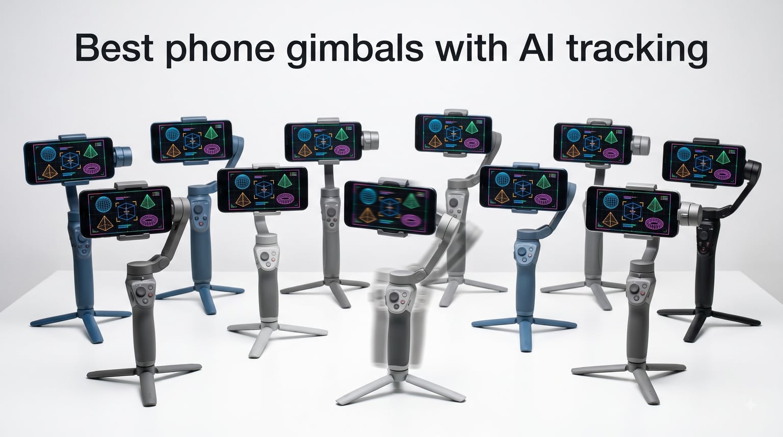 Best phone gimbals with AI tracking