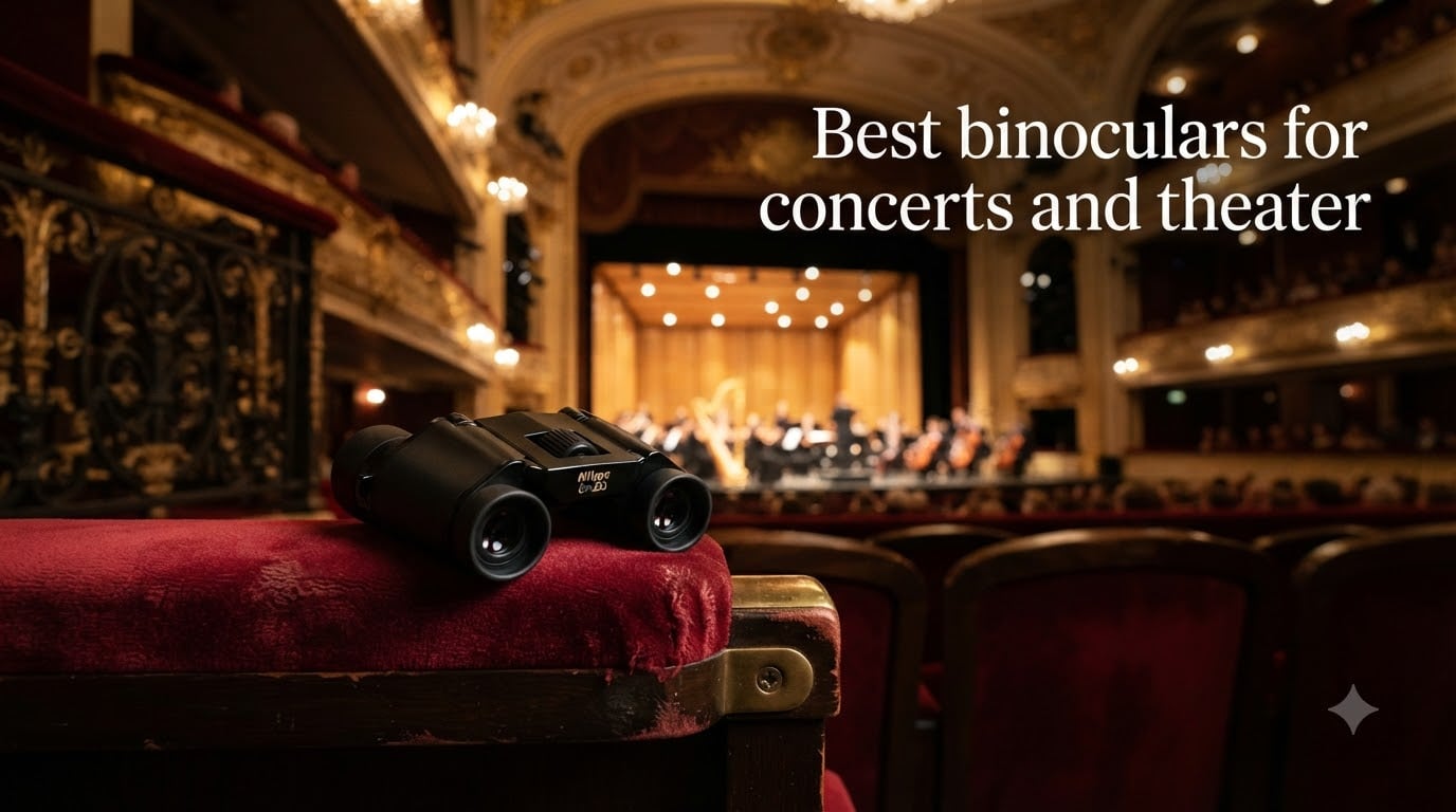 Best binoculars for concerts and theater