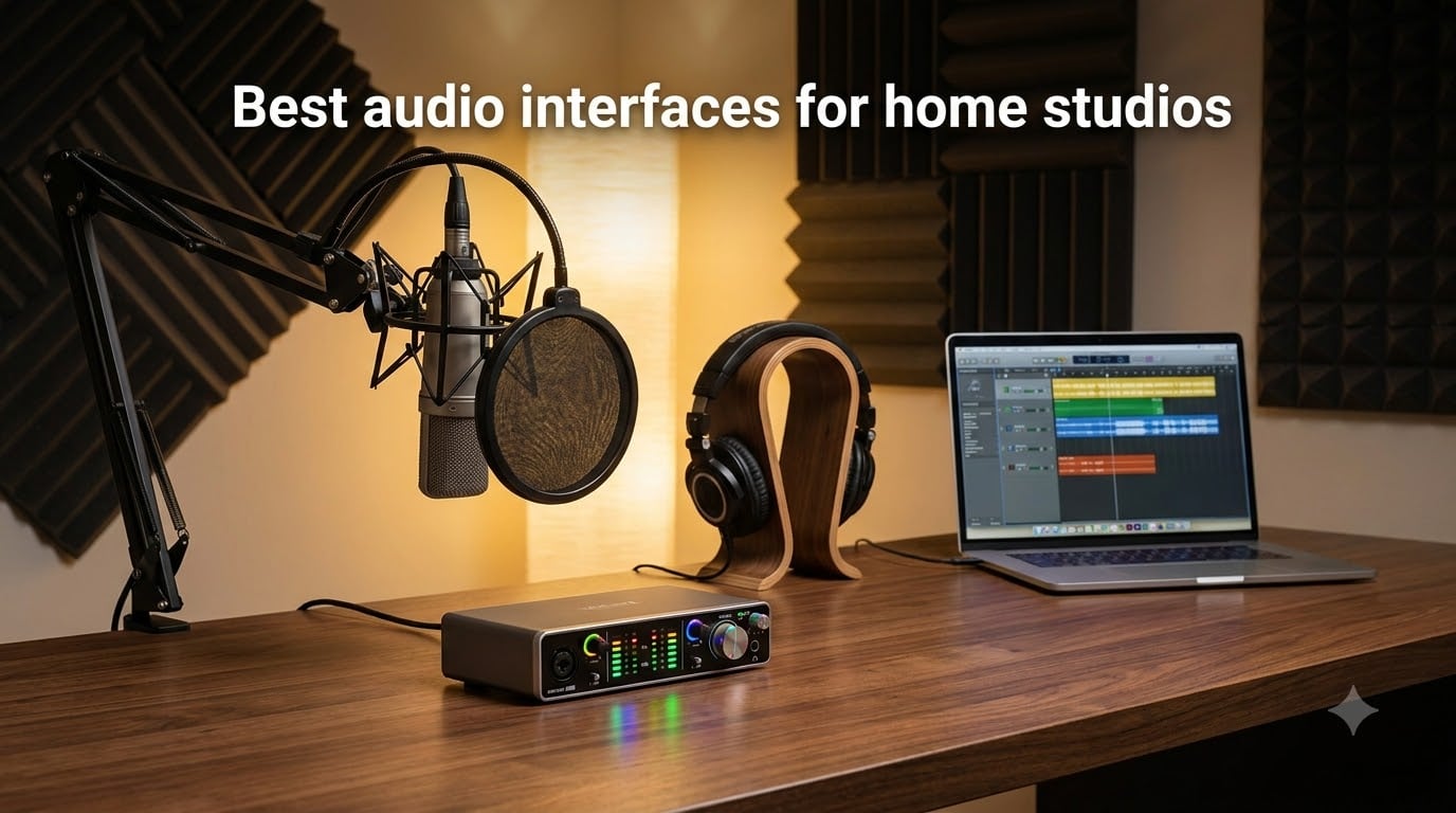 Best audio interfaces for home studios