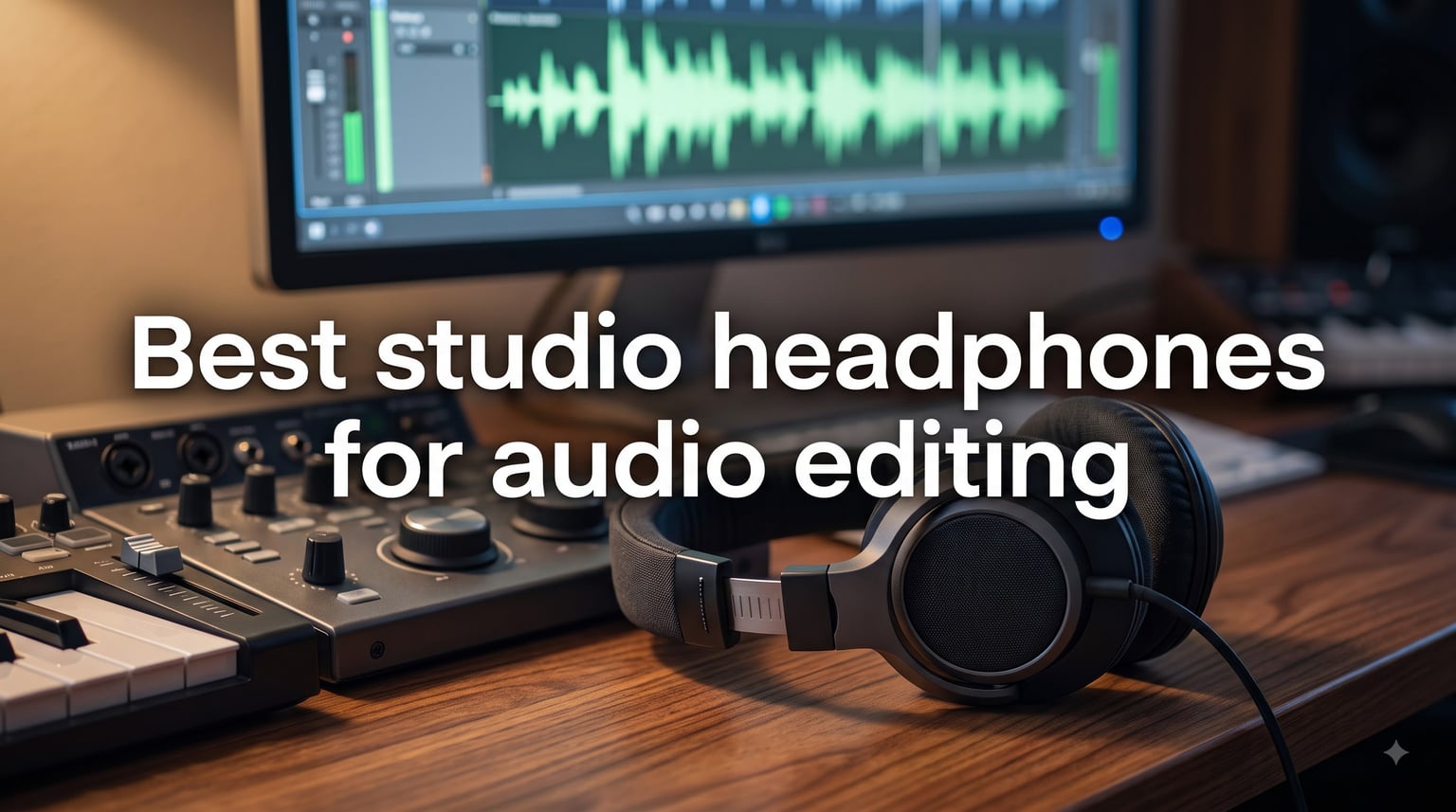 Best studio headphones for audio editing