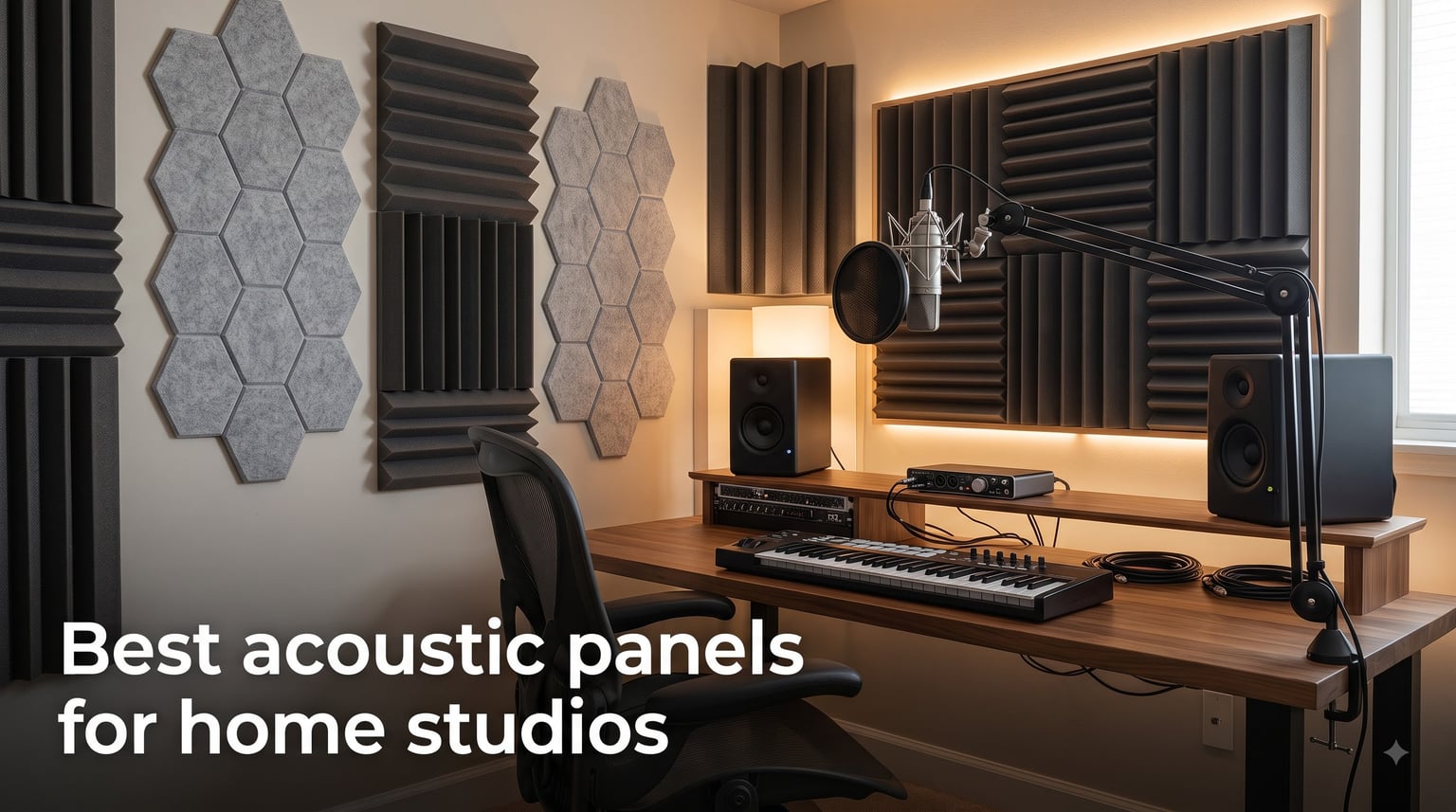 Best acoustic panels for home studios
