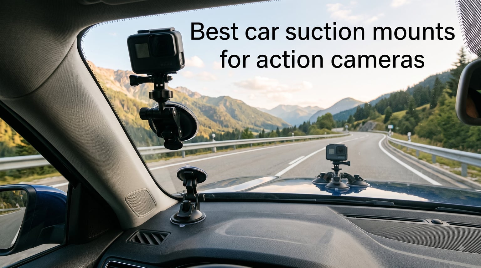 Best car suction mounts for action cameras