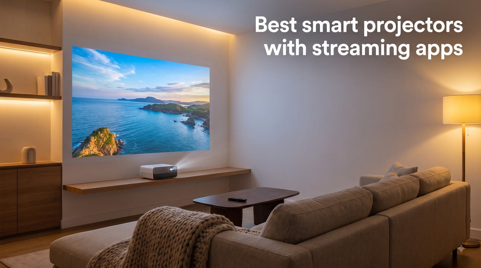 Best smart projectors with streaming apps