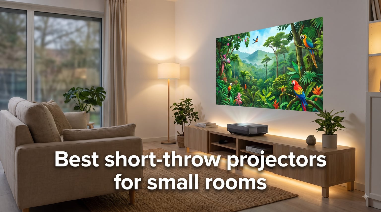 Best short-throw projectors for small rooms