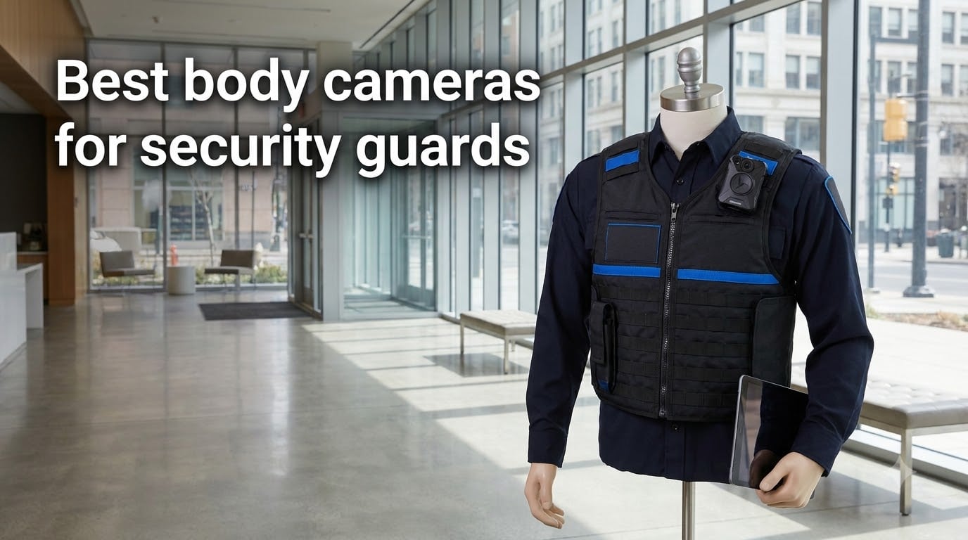 Best body cameras for security guards