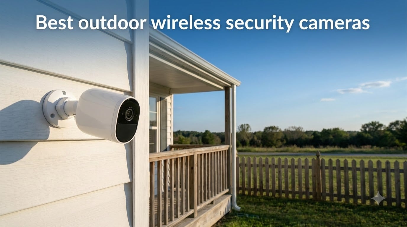 Best outdoor wireless security cameras