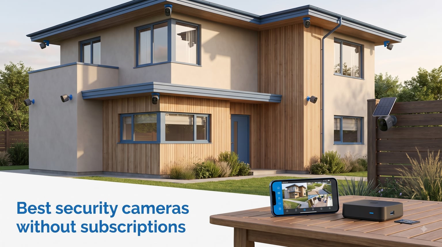 Best security cameras without subscriptions