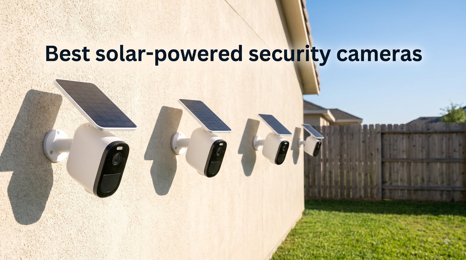 Best solar-powered security cameras