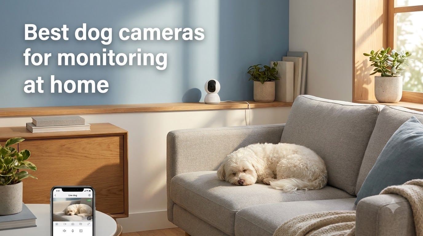 Best dog cameras for monitoring at home