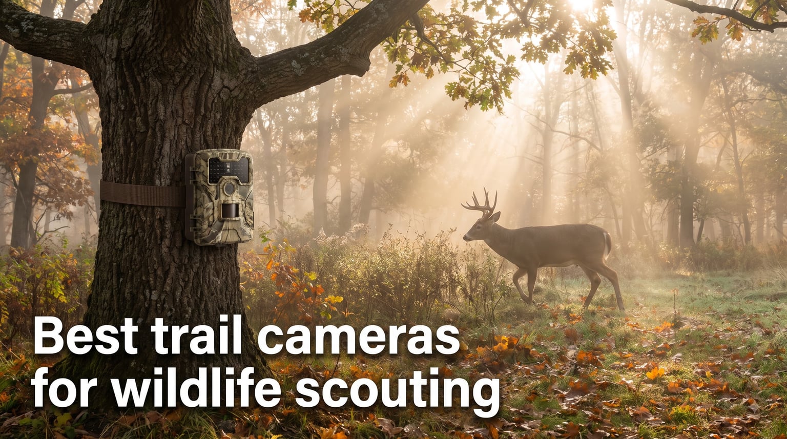 Best trail cameras for wildlife scouting