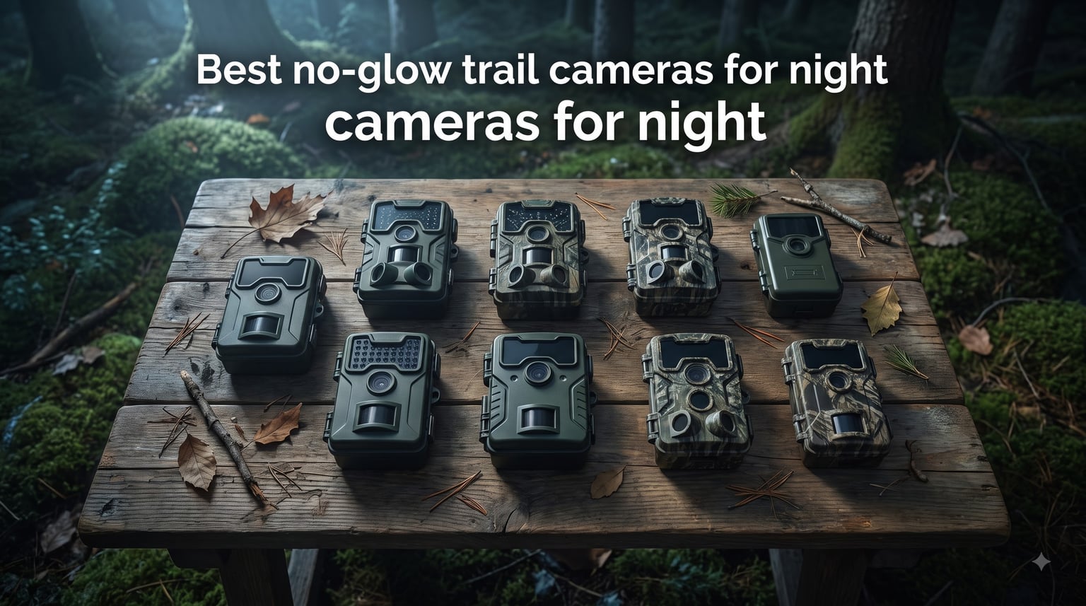 Best no-glow trail cameras for night