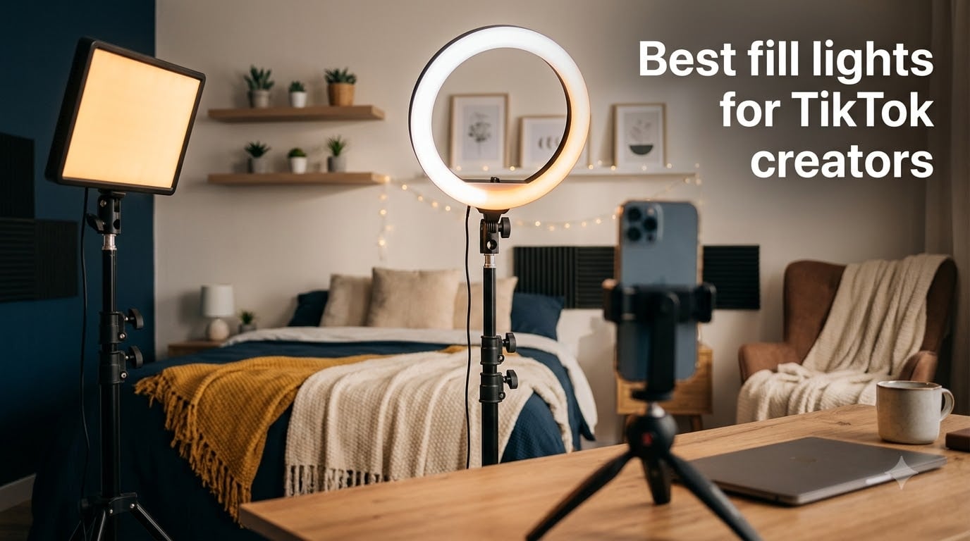 Best fill lights for TikTok creators