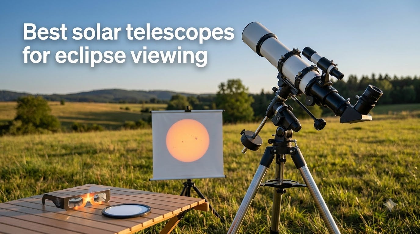 Best solar telescopes for eclipse viewing
