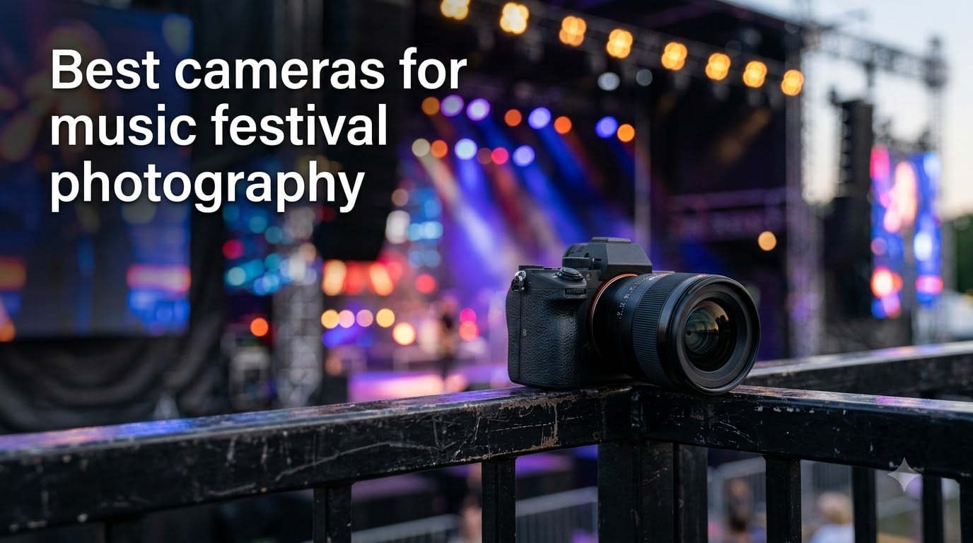 Best cameras for music festival photography