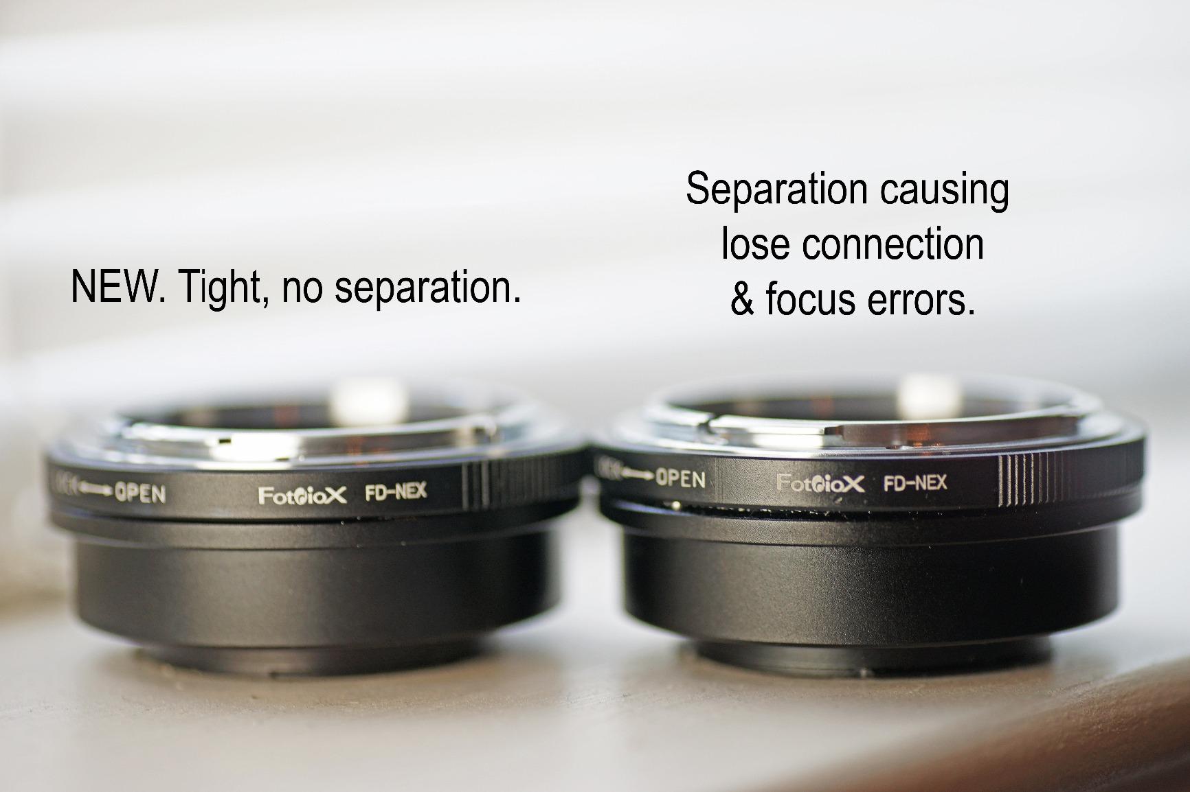 Fotodiox Lens Mount Adapter Compatible with Minolta MD Lenses on Sony E-Mount Cameras (MD-NEX) customer photo 2