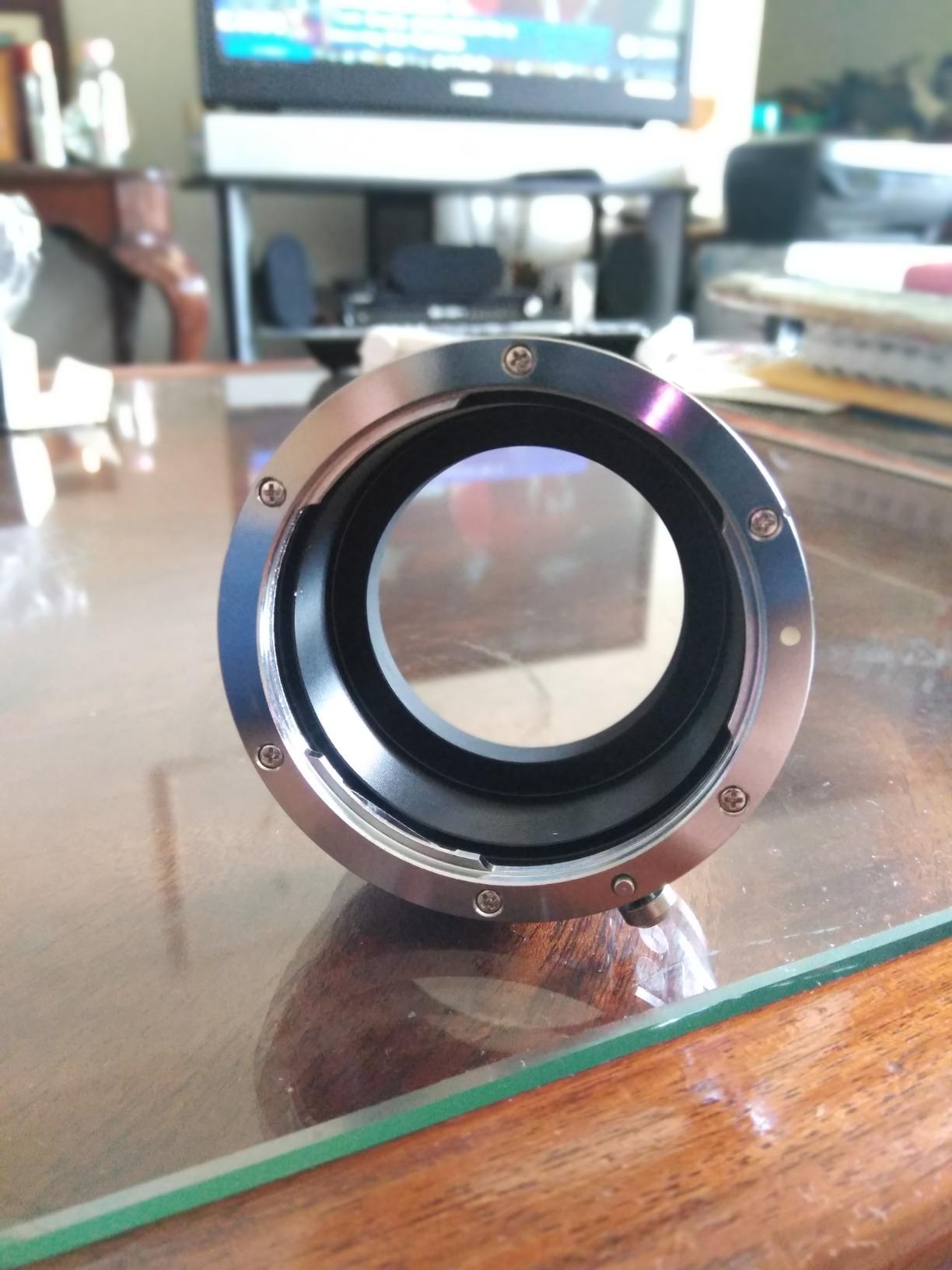 Fotodiox Lens Mount Adapter Compatible with Canon EOS EF and EF-S Lenses on Sony E-Mount Cameras, (EOS-SnyE) customer photo 1