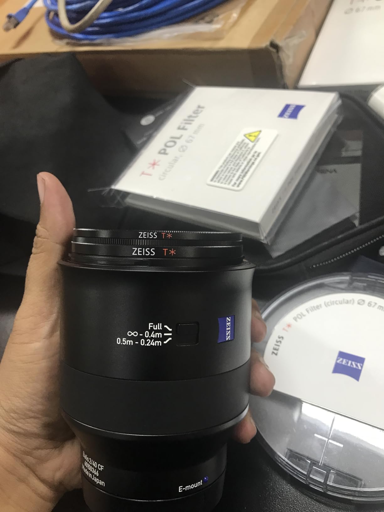 ZEISS T* Anti-Reflective Coating POL Circular Polarizer Lens Filter 67mm customer photo 2