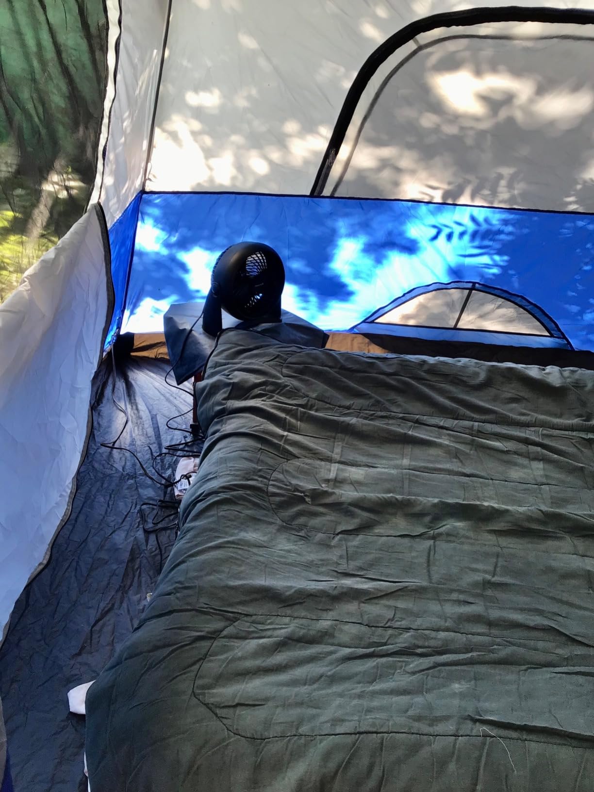Coleman Heritage Big & Tall 10°F Flannel Sleeping Bag, XL Sleeping Bag Fits Adults up to 6ft 7in Tall, Machine Washable, Great for Camping, Hunting, Guests, & More customer photo 2