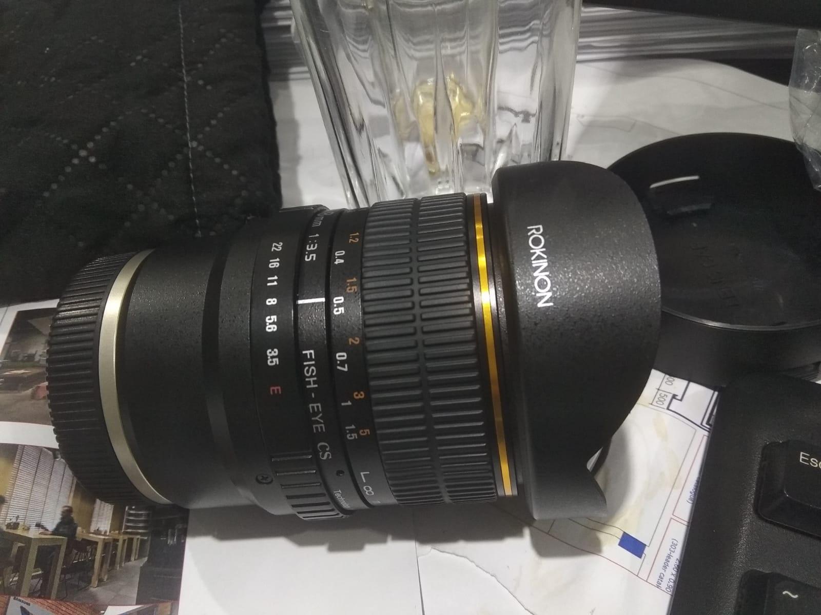 Rokinon FE8M-NEX 8mm f/3.5 Fisheye Lens for Sony E-Mount Cameras (NEX and VG10), Black customer photo 2