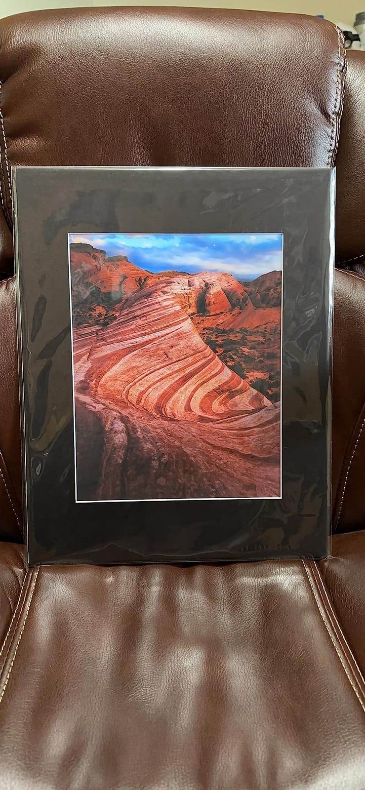 Golden State Art 10 Pack White 18x24 Mats for 12x18 Photo+Backing+Bag | Pre-Cut Picture Mats Kits Mattes with White Core Bevel Cut 11.5x17.5 Opening for 12x18 Photos customer photo 1