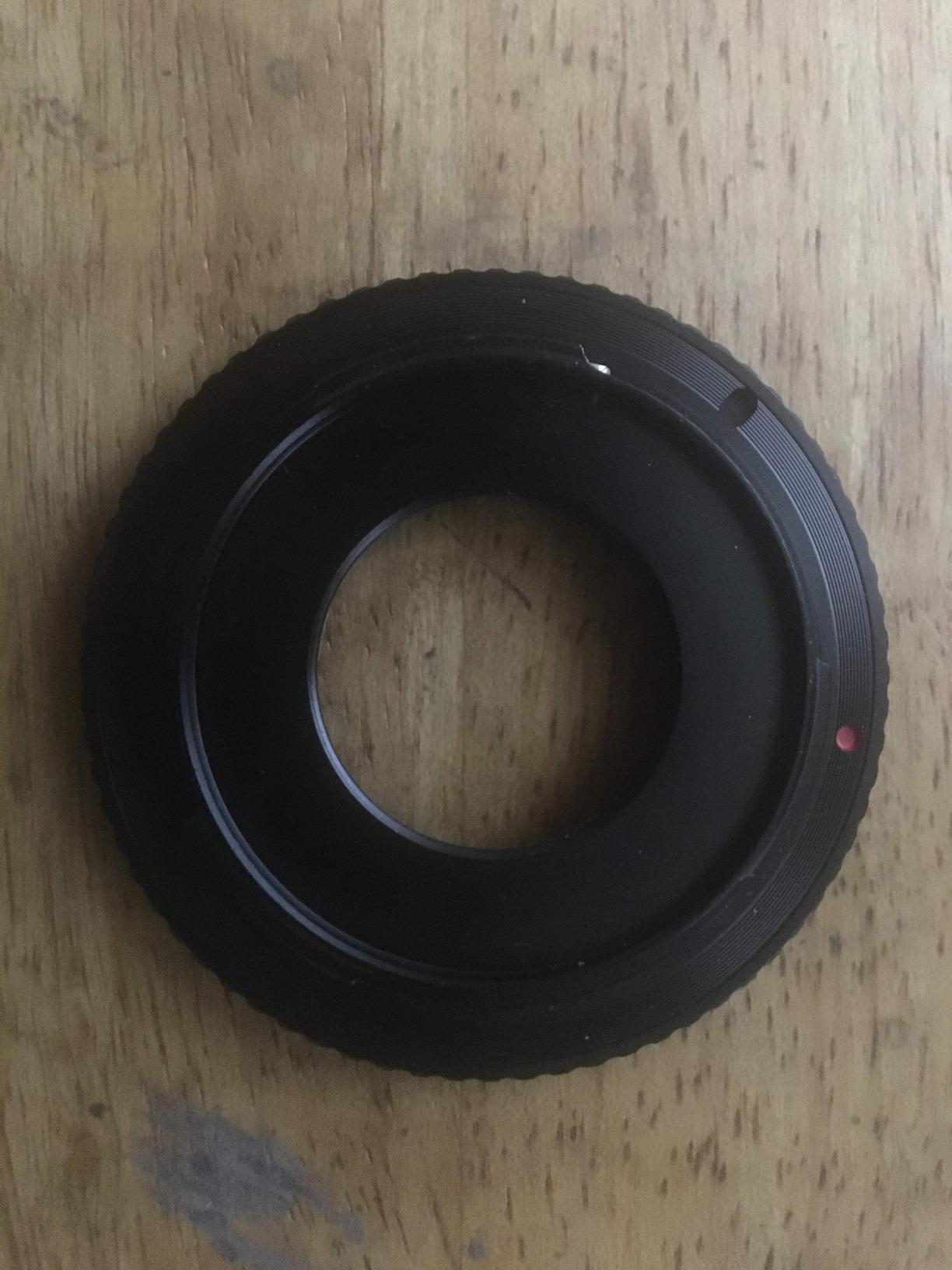 Fotasy 16mm C Mount Lens to Canon EF-M Mount Adapter, C Mount EFM, C Mount EOS M Adapter, fits 16mm Cine Movie C-Mount Lens & Canon EF M Mirrorless Cameras M1 M2 M3 M5 M6 M6 Mark II M10 M50 M100 M200 customer photo 2