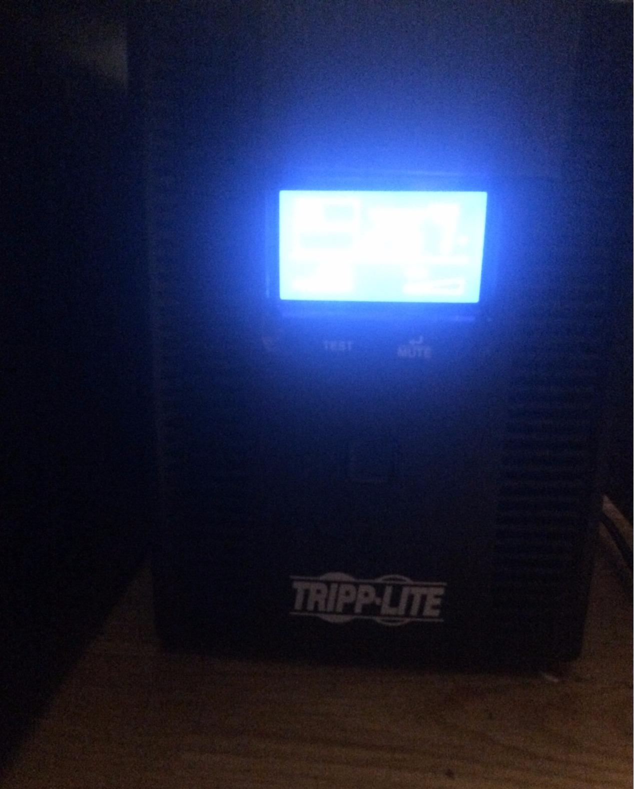 Eaton Tripp Lite Series OMNI1500LCDT 1500VA UPS Battery Backup Computer Uninterruptible Power Supply Units & Surge Protector, 810W, 10 Outlets, AVR, LCD Screen, 3 Year Warranty & $250,000 Insurance customer photo 1