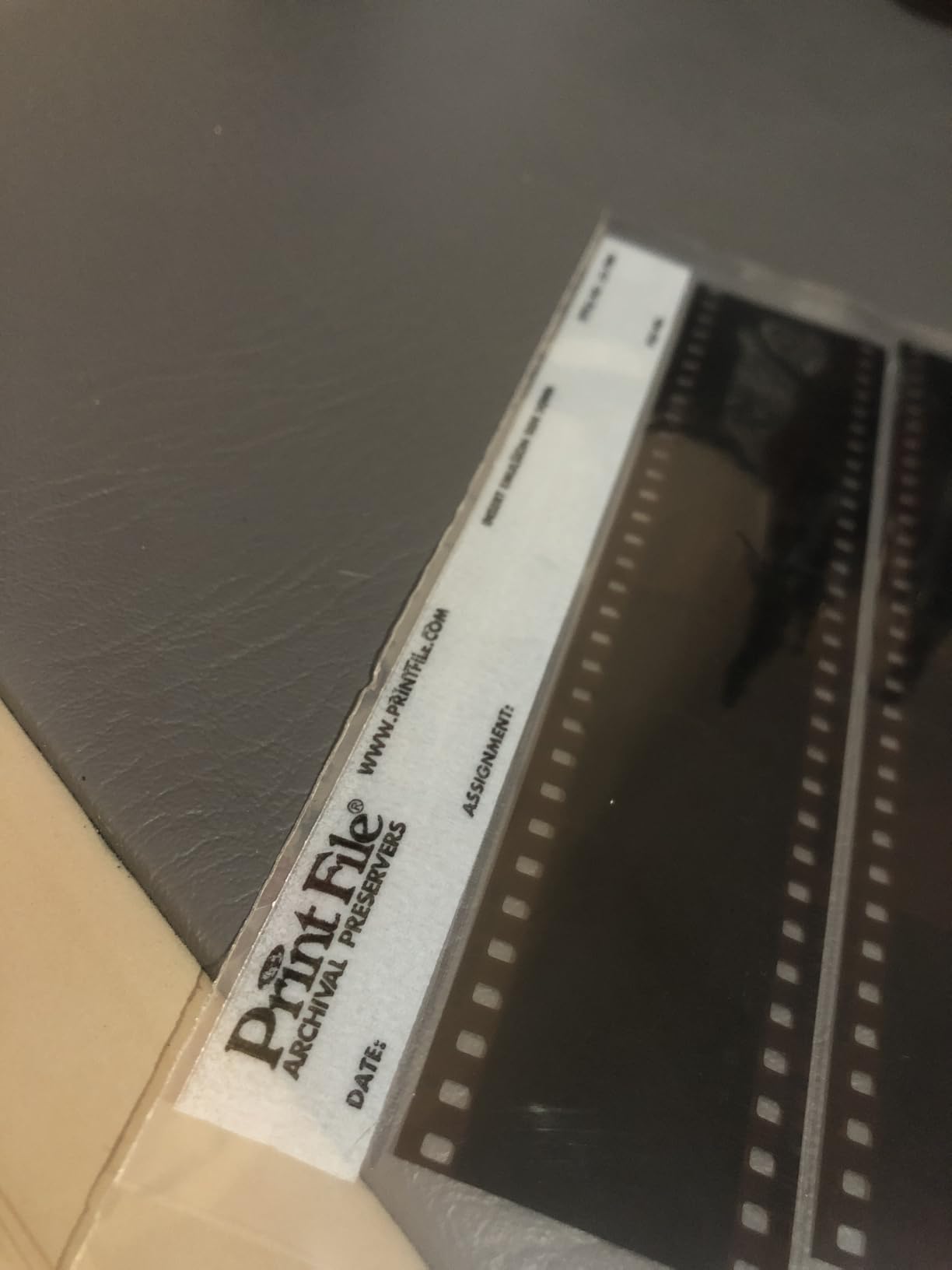 Print File Archival 35mm Size Negative Pages Holds Seven Strips of Four Frames, Pack of 25 customer photo 2