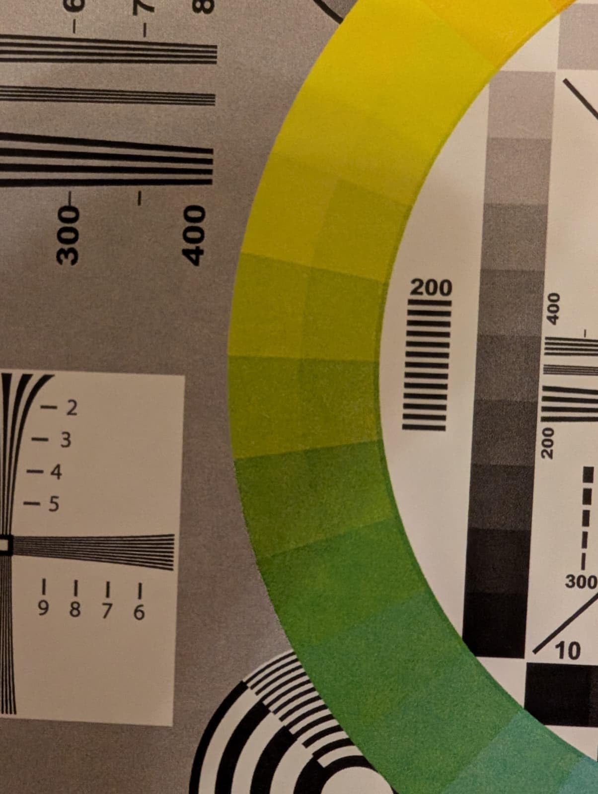 High Resolution 8.5x11 Chrome SD Professional Lens Test Chart, 3-Pack customer photo 2