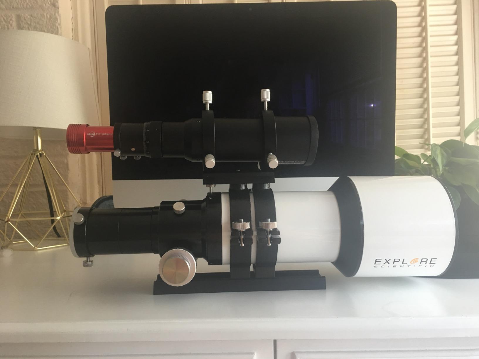 Explore Scientific ED80 Essential Series Air-Spaced Apochromatic 80mm Triplet Refractor Telescope for Astrophotography Astronomy customer photo 1