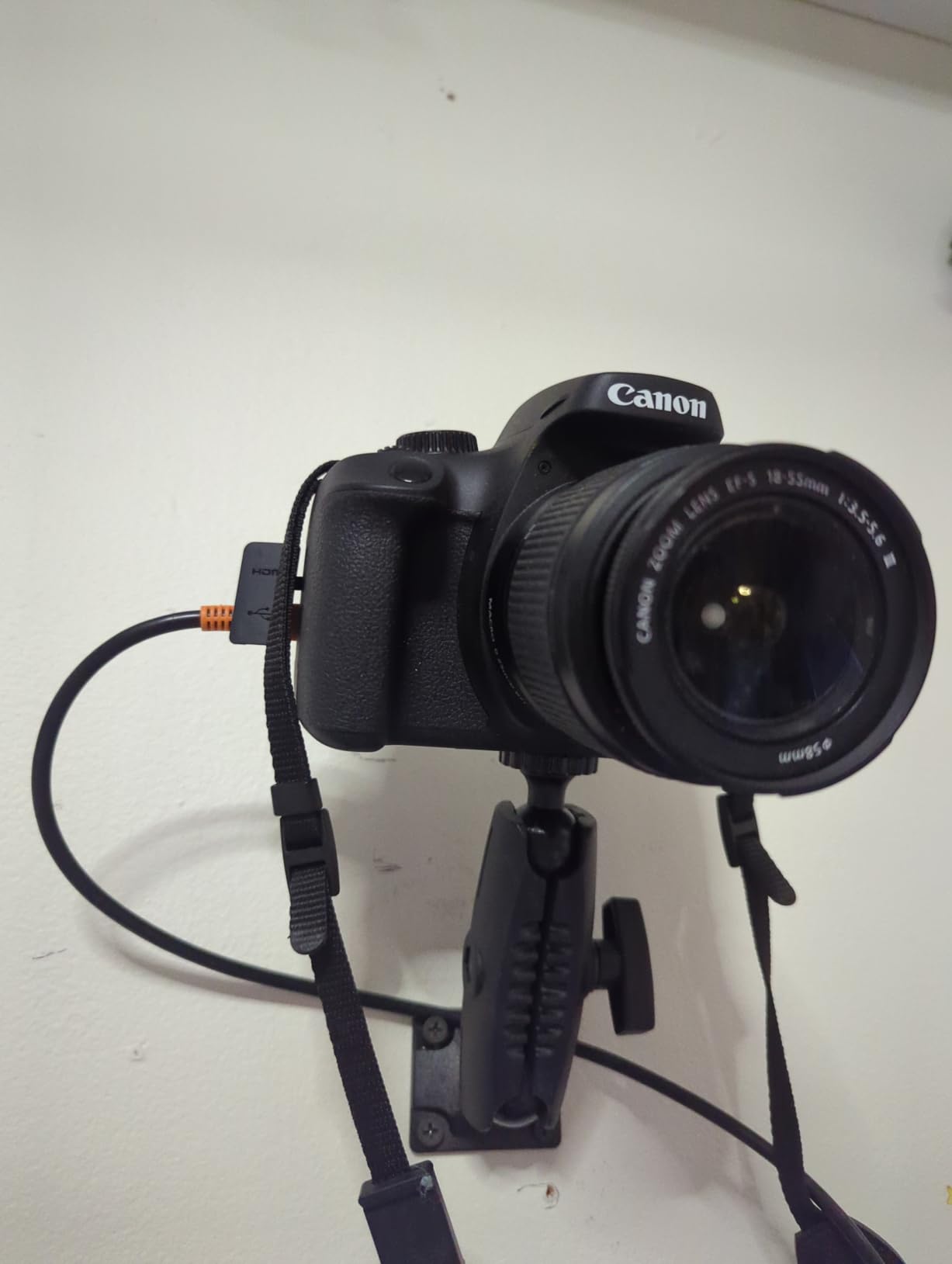 ARKON Mounts - Heavy Duty AMPS Wall Mounting Pedestal for Cameras and Video Cameras 4-Hole AMPS Camera Wall or Flat Surface Mount Compact Design 360-Degree Rotation & 1/4 20 Mounting Pattern customer photo 1