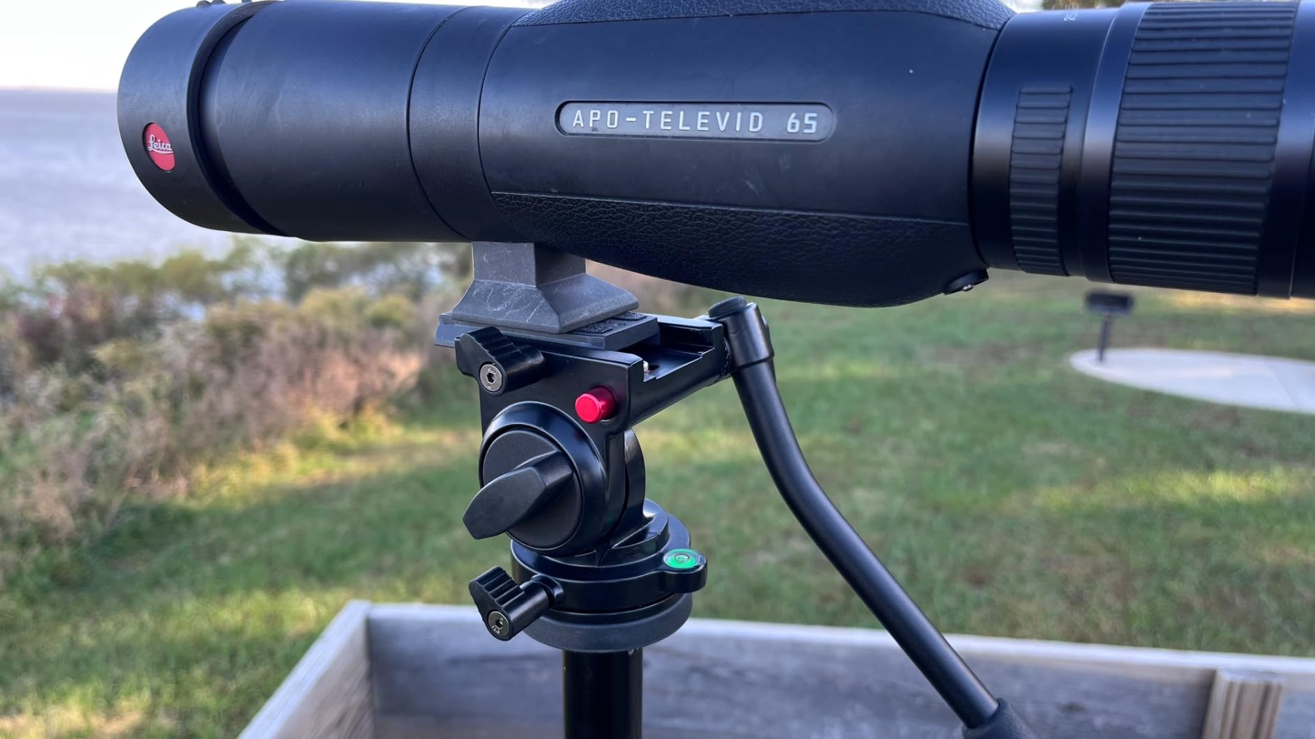 Celestron Regal Premium Tripod for Spotting Scopes, Binoculars & Cameras | Two-Way Fluid Pan Head, Adjustable Height, Stable on Any Terrain, Quick-Release Balance Rail, Sturdy Lightweight Aluminum customer photo 2