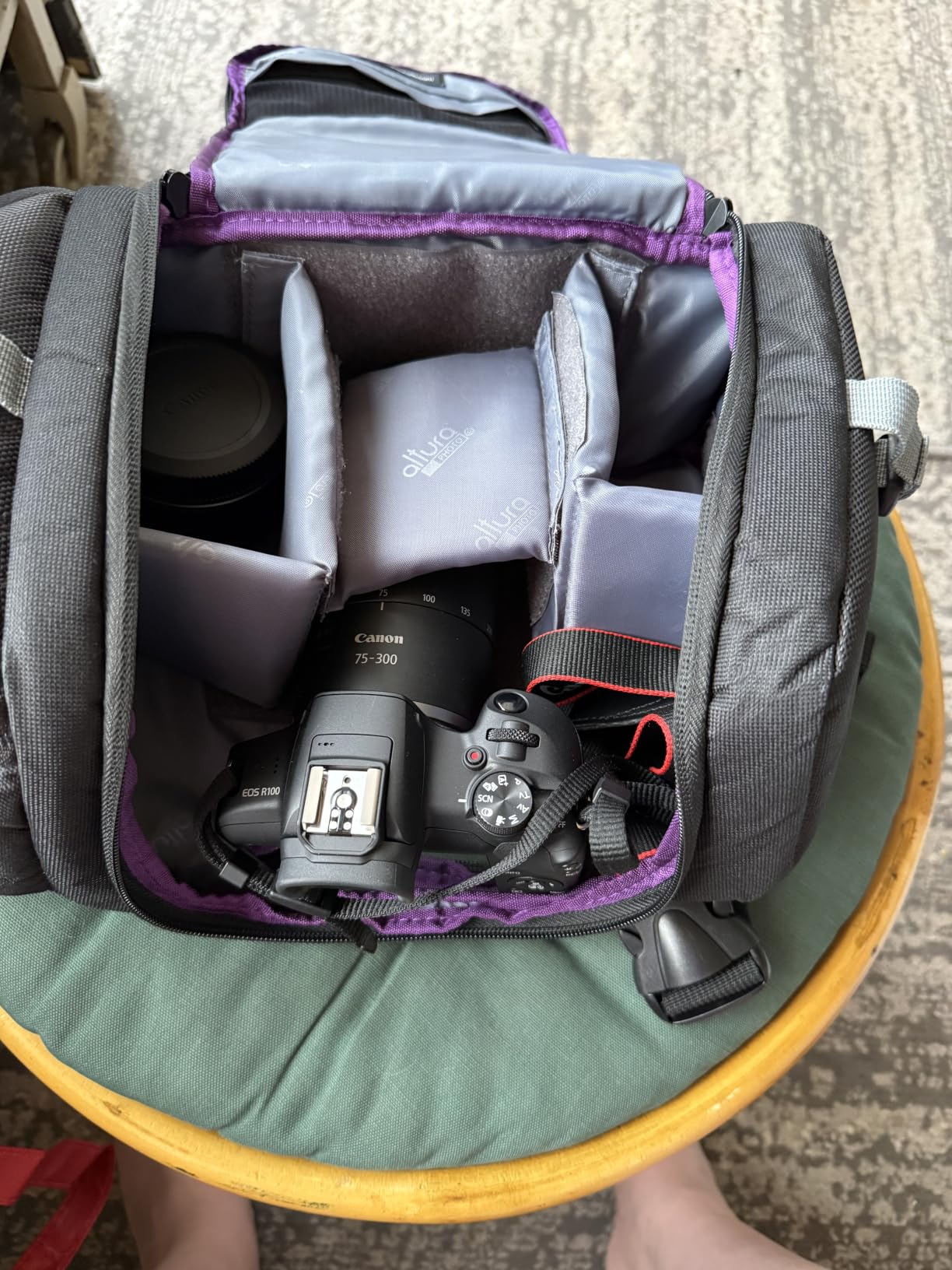 Altura Photo Camera Sling Bag DSLR - Camera Backpack for Canon, Nikon, Sony & GoPro Bag - Crossbody Camera Bag for Photographers - Camera Accessories customer photo 1