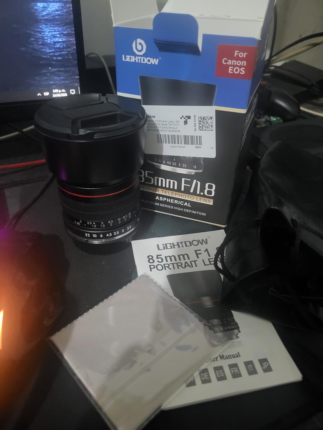 EF 85mm f1.8 Portrait Lens - MF for Canon EOS Rebel Cameras customer photo 1