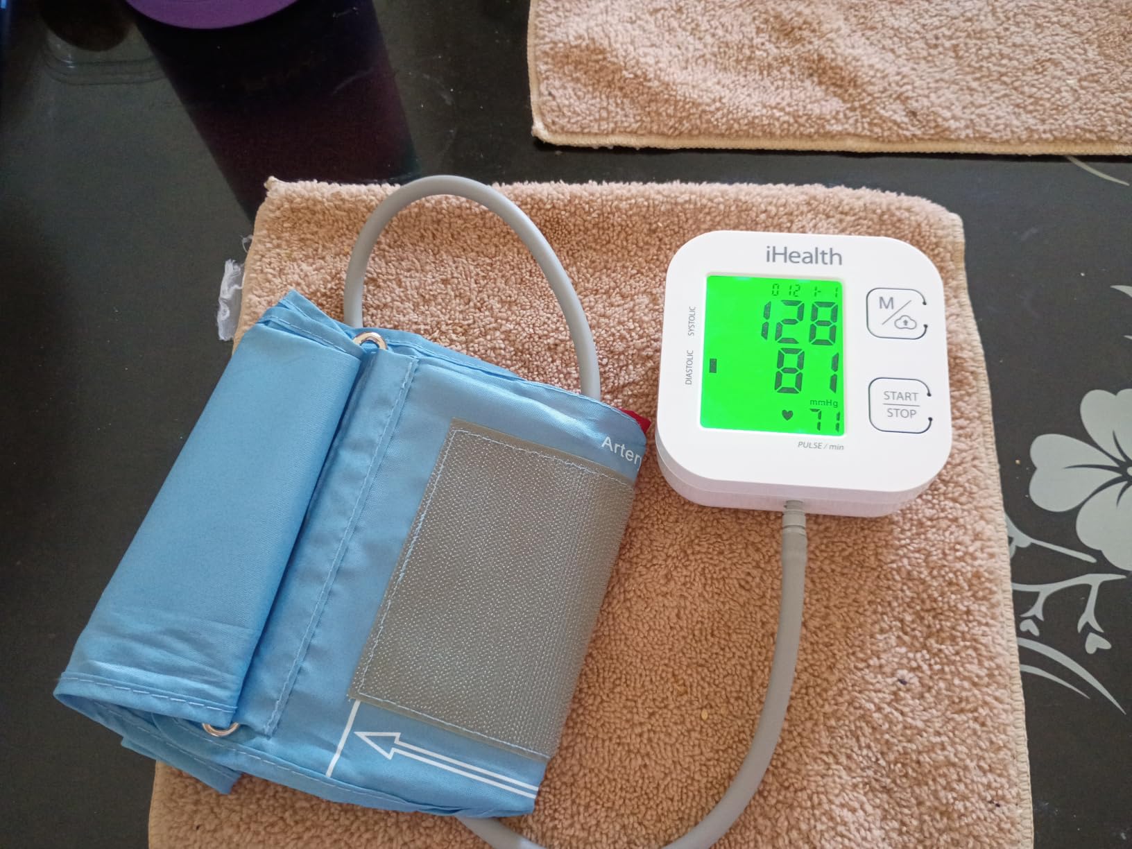 iHealth Track Smart Upper Arm Blood Pressure Monitor with Wide-Range Cuff customer photo 1